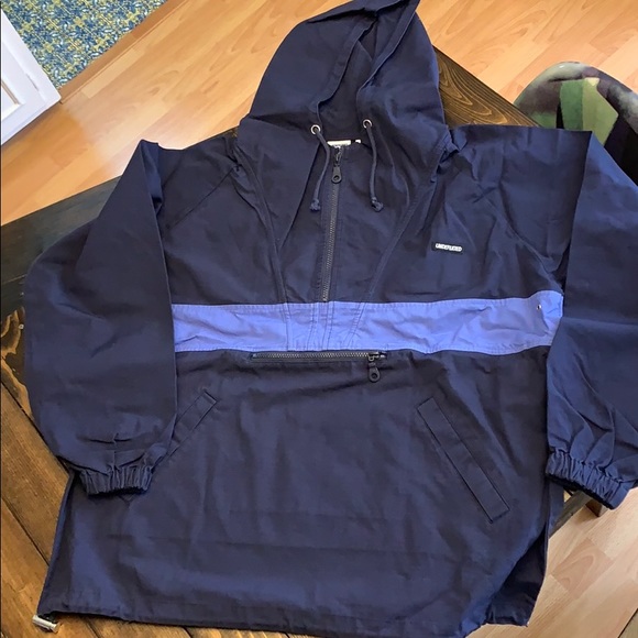 undefeated reversible pullover jacket